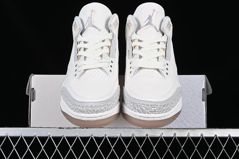 All categories Air Jordan Jordan series basketball shoes Air Jordan 3 L version Air Jordan 3 "Craft Ivory" AJ3 Joe 3 ivory white FJ9479-100